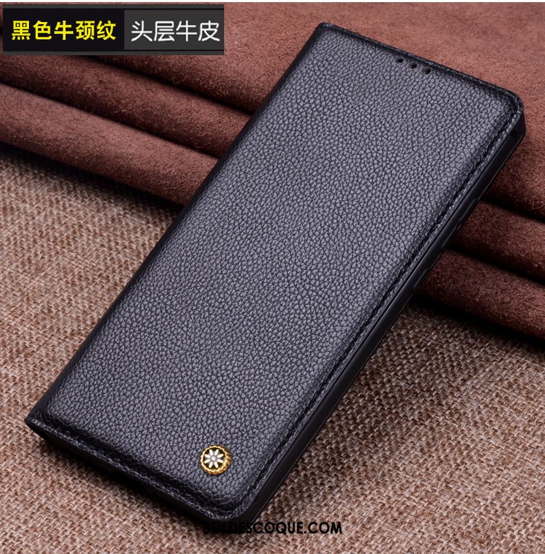 Coque Huawei Nova 3 Fluide Doux Crocodile Modèle Incassable Tout Compris Noir Pas Cher