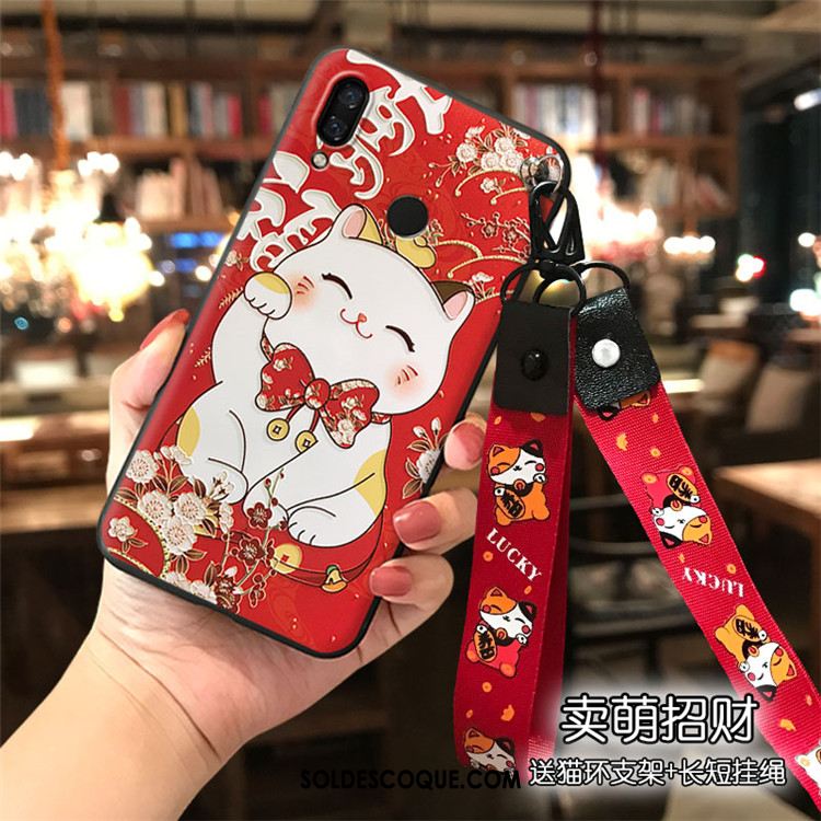 Coque Huawei Nova 3 Mode Dessin Animé Personnalité Fluide Doux Chat France