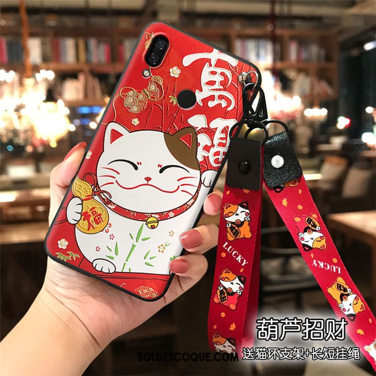 Coque Huawei Nova 3 Mode Dessin Animé Personnalité Fluide Doux Chat France