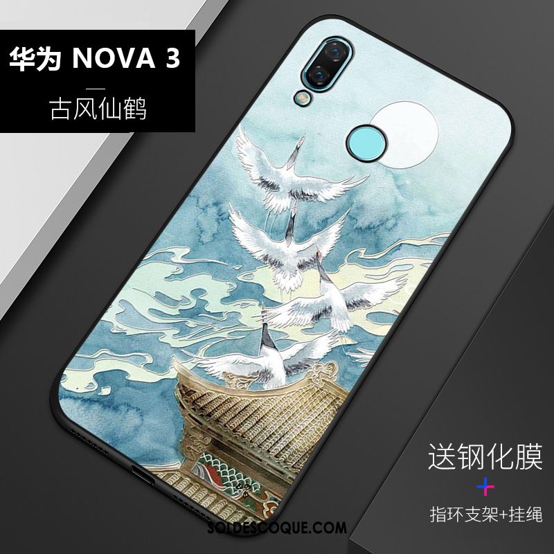 Coque Huawei Nova 3 Personnalisé Tout Compris Protection Personnalité Bleu En Ligne