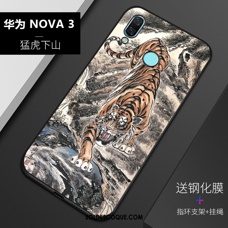 Coque Huawei Nova 3 Personnalisé Tout Compris Protection Personnalité Bleu En Ligne