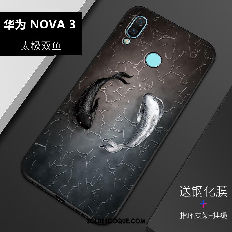 Coque Huawei Nova 3 Personnalisé Tout Compris Protection Personnalité Bleu En Ligne