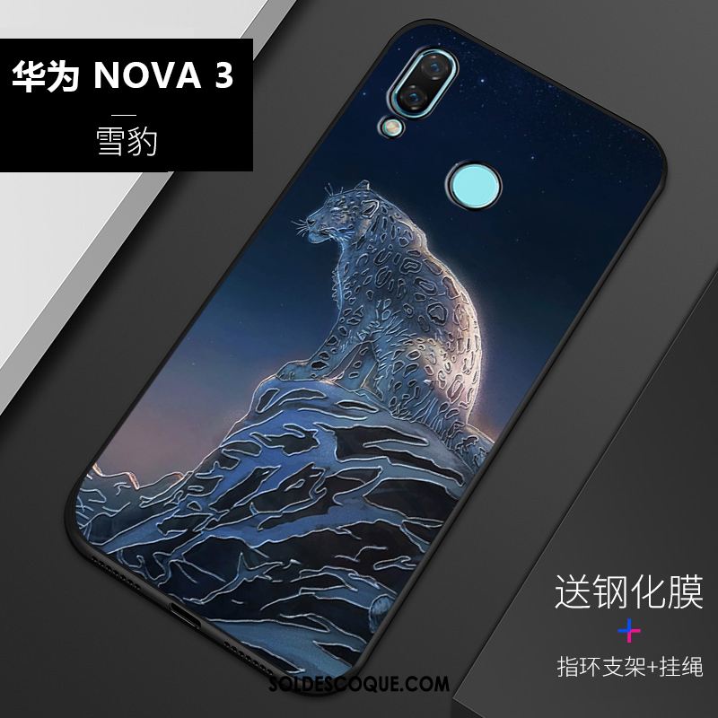 Coque Huawei Nova 3 Personnalisé Tout Compris Protection Personnalité Bleu En Ligne