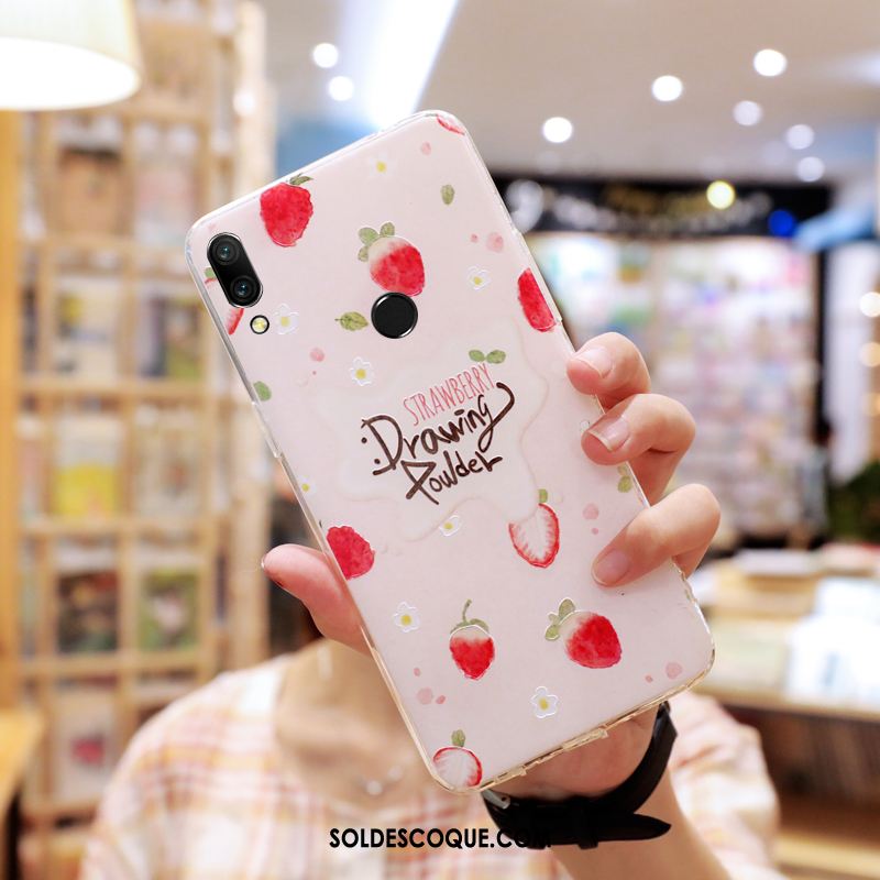 Coque Huawei Nova 3 Personnalité Tendance Délavé En Daim Étui Pastèque Soldes