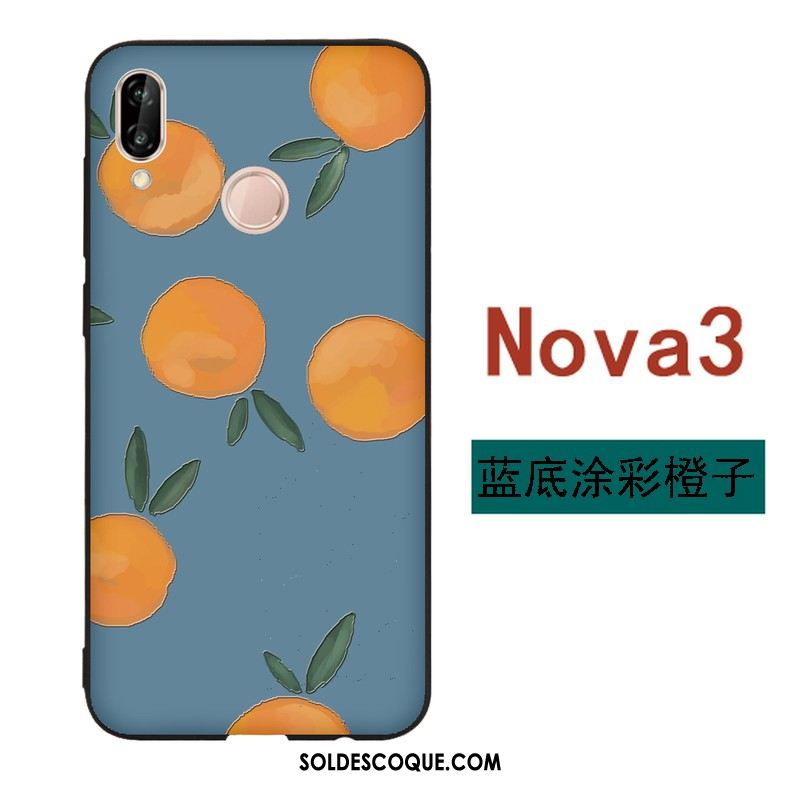 Coque Huawei Nova 3 Petit Simple Dessin Animé Téléphone Portable Protection En Vente