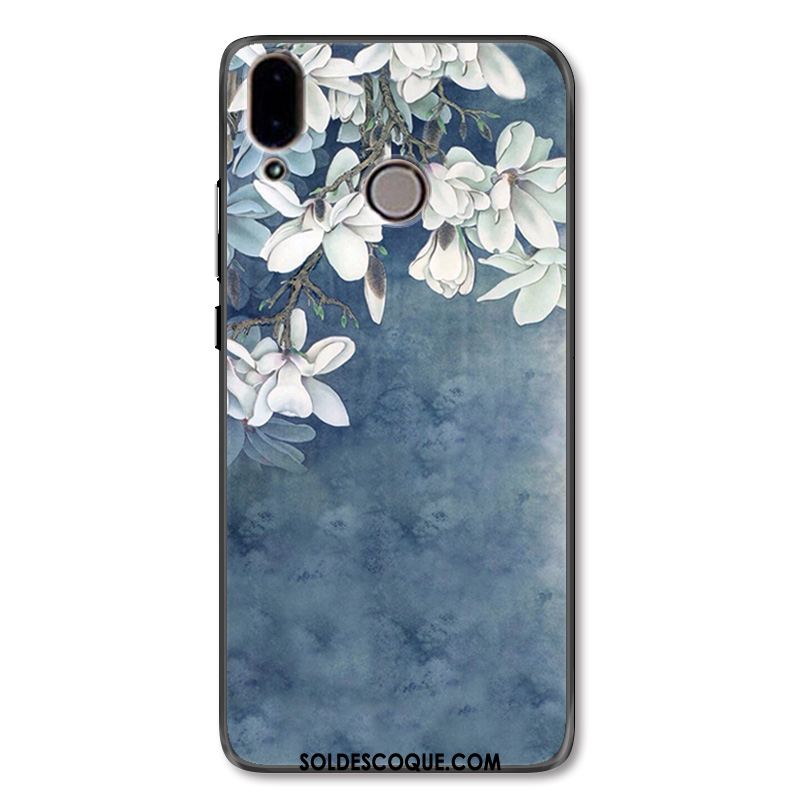 Coque Huawei Nova 3 Protection Art Ornements Suspendus Incassable Bleu Housse En Ligne