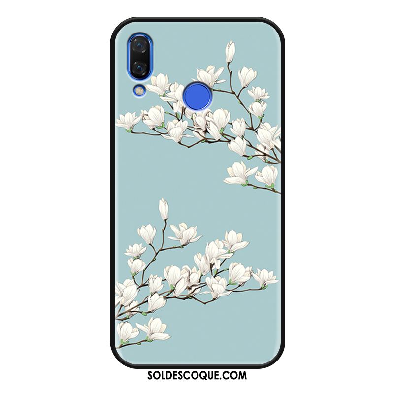 Coque Huawei Nova 3 Protection Art Ornements Suspendus Incassable Bleu Housse En Ligne