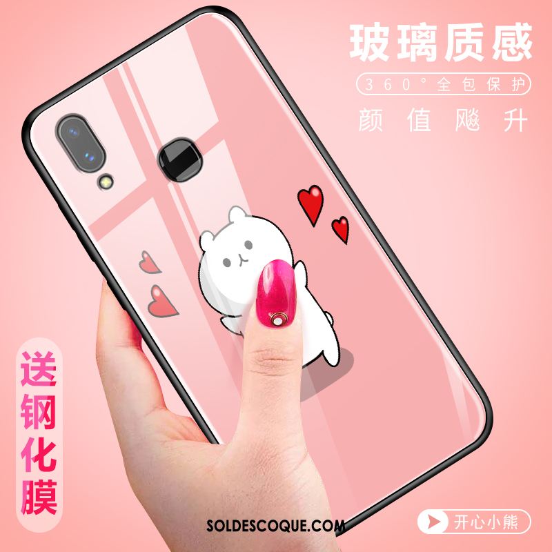 Coque Huawei Nova 3 Protection Tout Compris Tendance Rose Dessin Animé Soldes