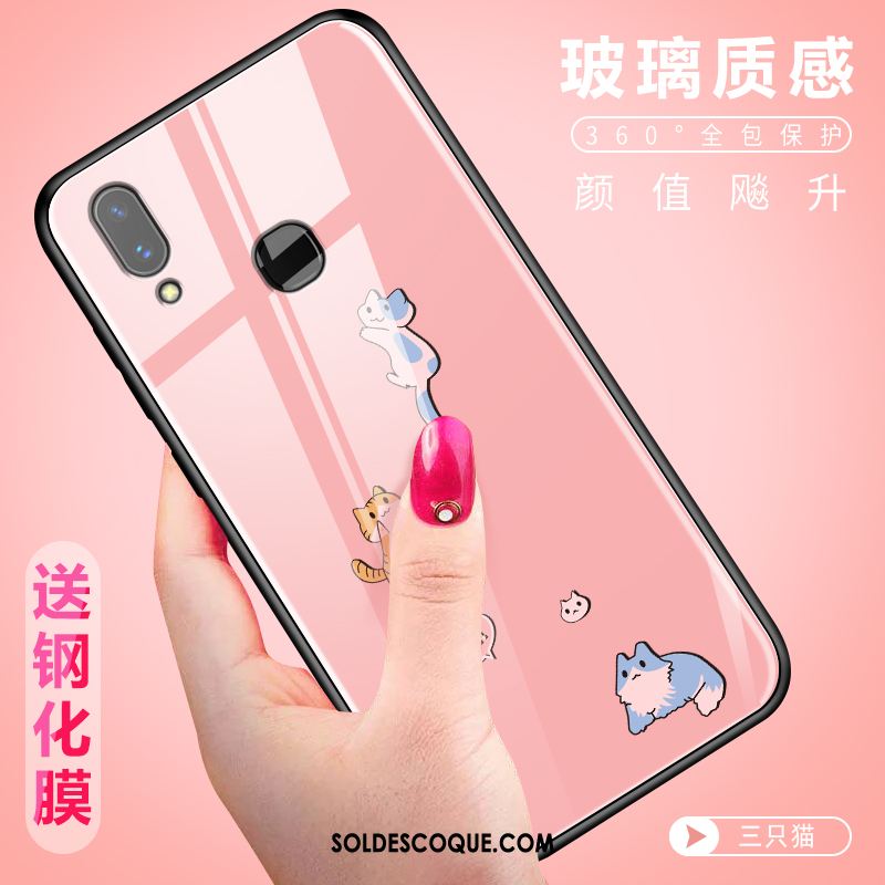 Coque Huawei Nova 3 Protection Tout Compris Tendance Rose Dessin Animé Soldes