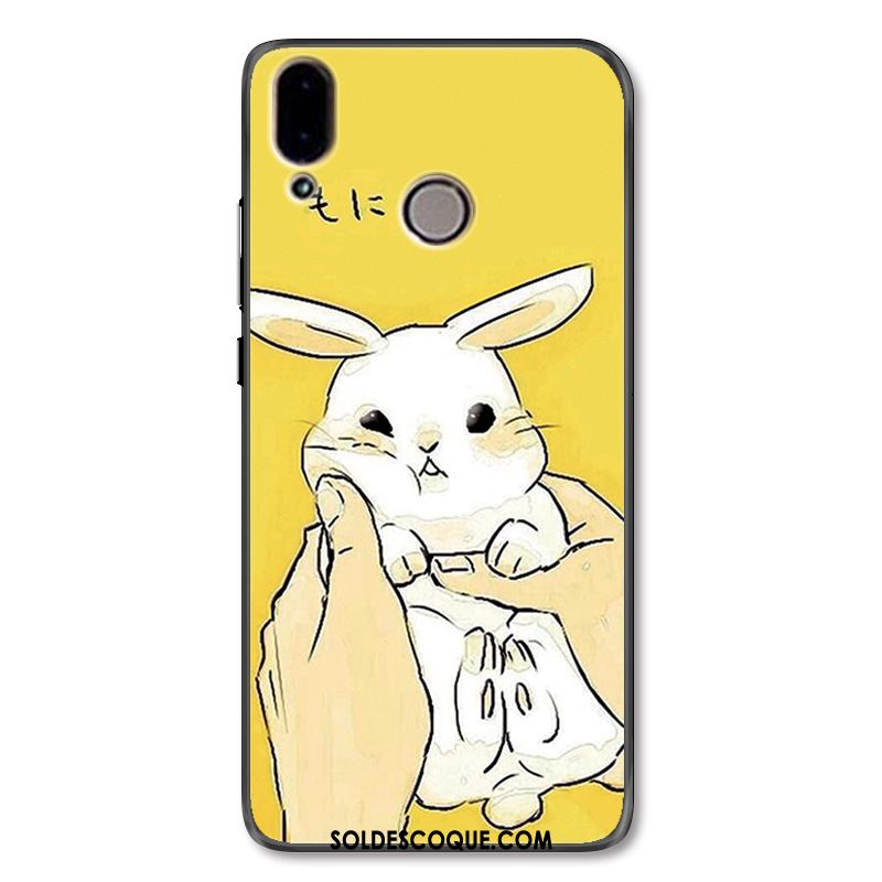 Coque Huawei Nova 3 Silicone Ornements Suspendus Jaune Étui Charmant France