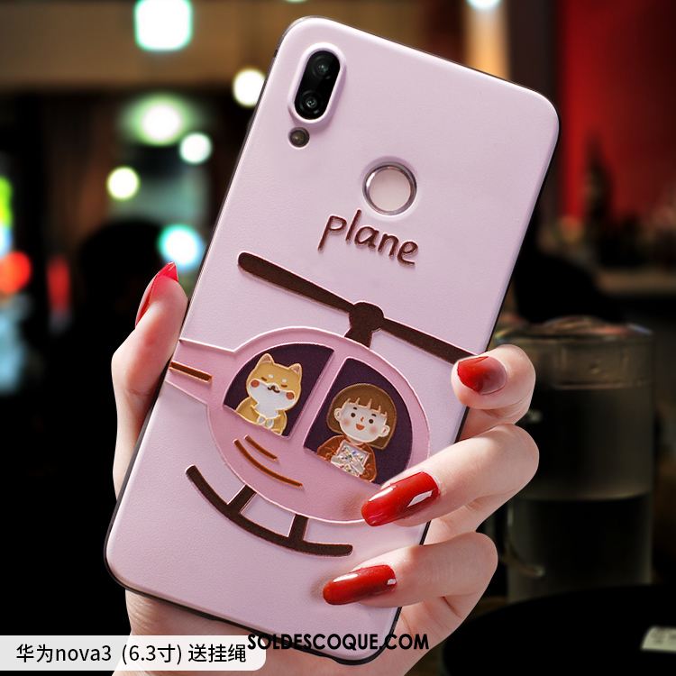 Coque Huawei Nova 3 Tout Compris Très Mince Téléphone Portable Fluide Doux Étui Soldes