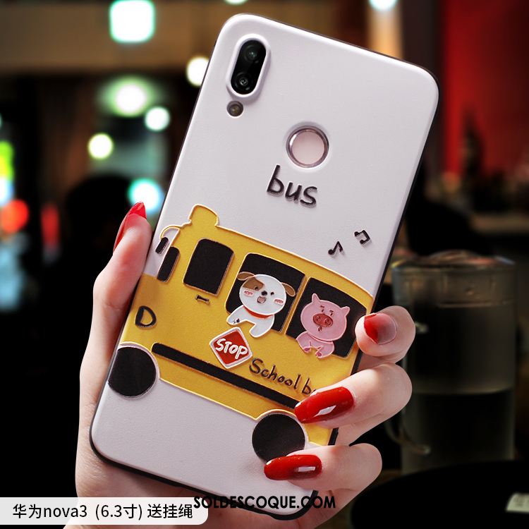 Coque Huawei Nova 3 Tout Compris Très Mince Téléphone Portable Fluide Doux Étui Soldes