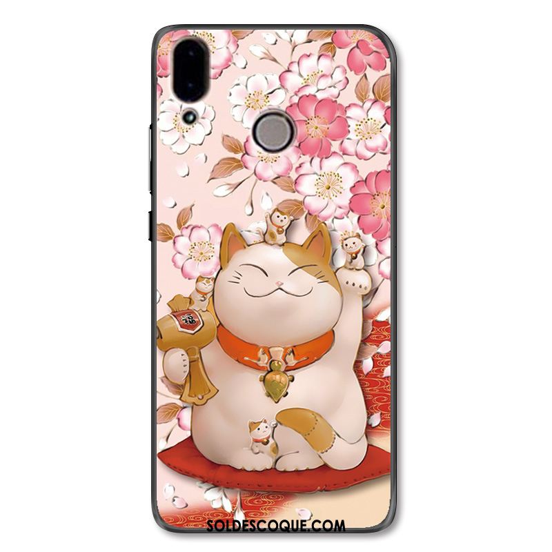 Coque Huawei Nova 3 Téléphone Portable Tout Compris Chat Rouge Dessin Animé En Ligne