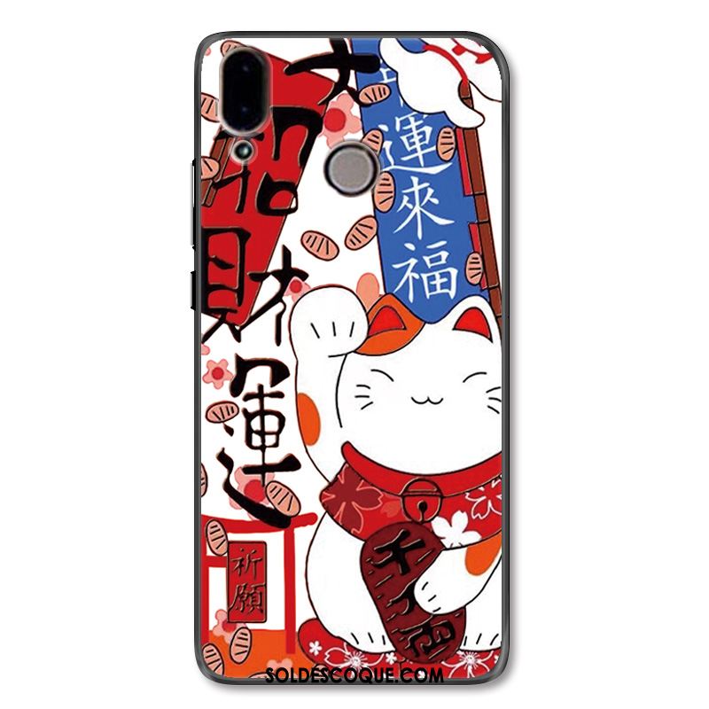 Coque Huawei Nova 3 Téléphone Portable Tout Compris Chat Rouge Dessin Animé En Ligne