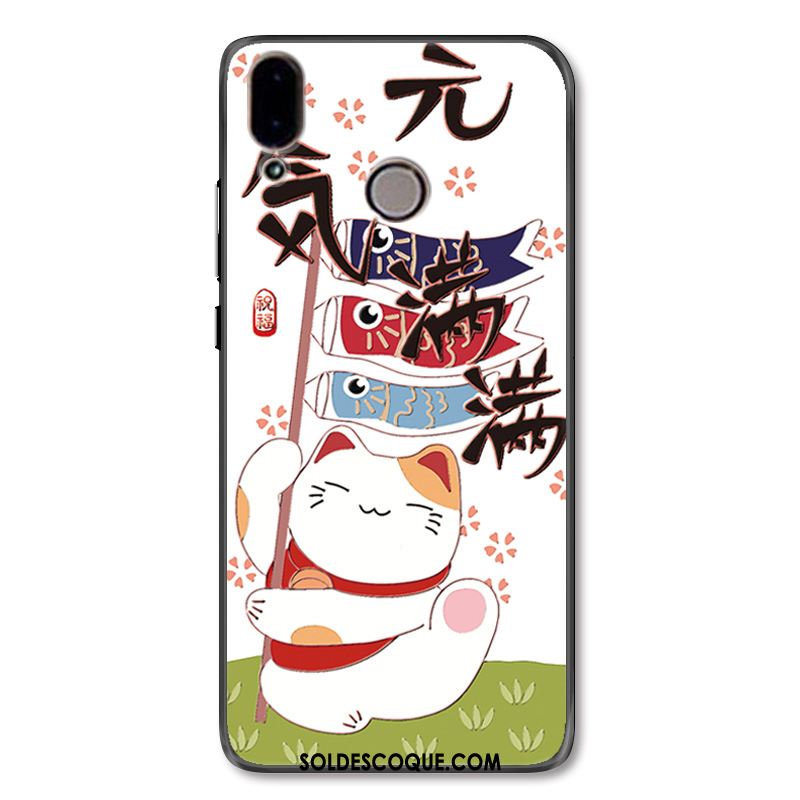 Coque Huawei Nova 3 Téléphone Portable Tout Compris Chat Rouge Dessin Animé En Ligne