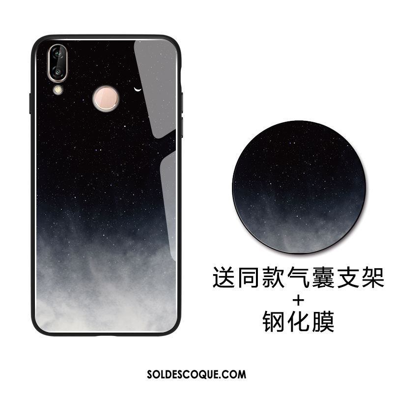 Coque Huawei Nova 3 Verre Tout Compris Personnalité Clair Amoureux En Ligne