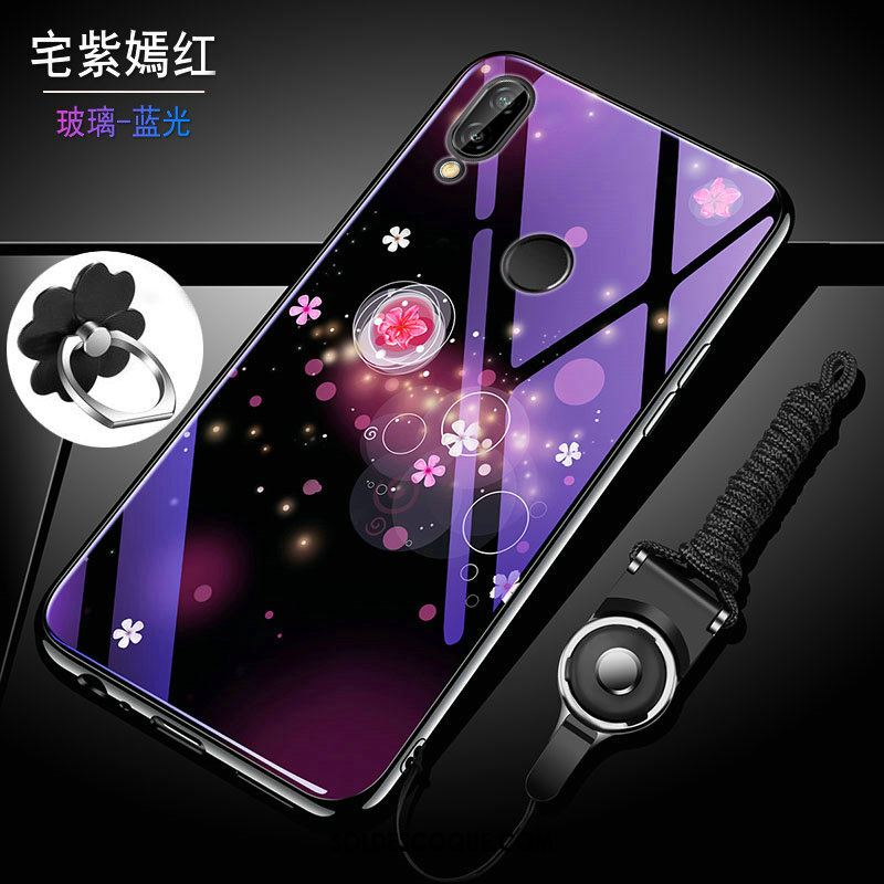 Coque Huawei Nova 3 Étui Silicone Légère Violet Verre Soldes