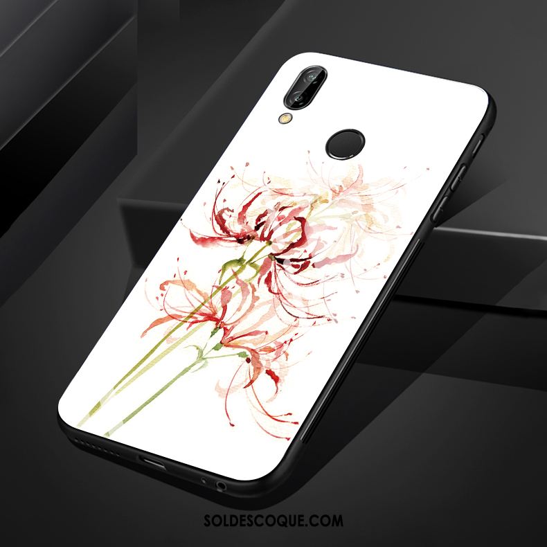 Coque Huawei Nova 3e Art Vintage Étui Frais Simple En Vente