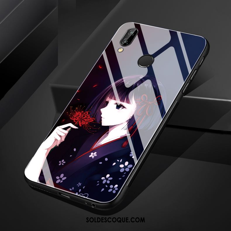 Coque Huawei Nova 3e Art Vintage Étui Frais Simple En Vente