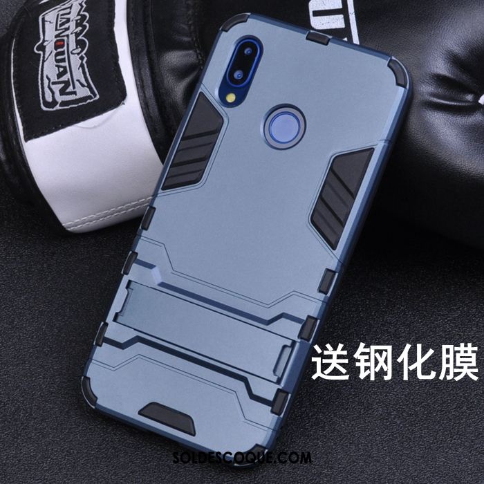 Coque Huawei Nova 3e Bleu Téléphone Portable Incassable Protection Tout Compris Pas Cher