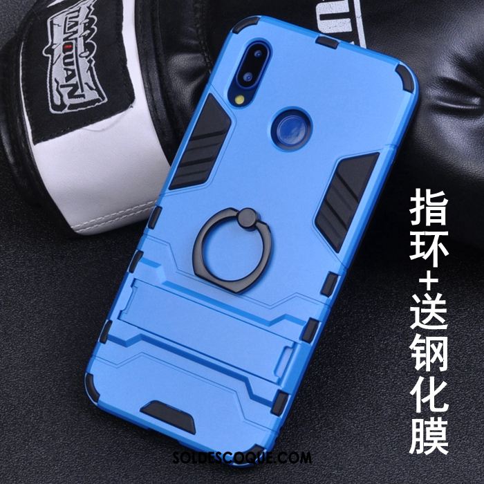 Coque Huawei Nova 3e Bleu Téléphone Portable Incassable Protection Tout Compris Pas Cher