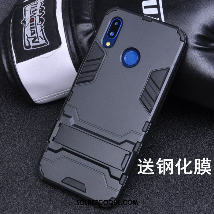 Coque Huawei Nova 3e Bleu Téléphone Portable Incassable Protection Tout Compris Pas Cher