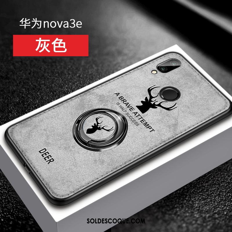 Coque Huawei Nova 3e Créatif Étui Protection Silicone Incassable Housse Pas Cher