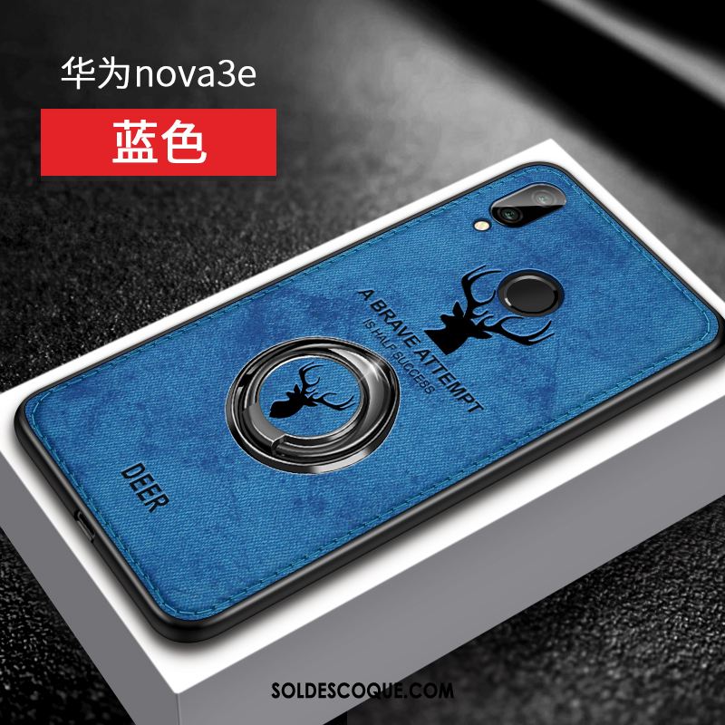 Coque Huawei Nova 3e Créatif Étui Protection Silicone Incassable Housse Pas Cher