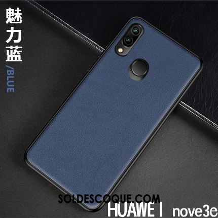 Coque Huawei Nova 3e Cuir Business Téléphone Portable Incassable Qualité En Vente