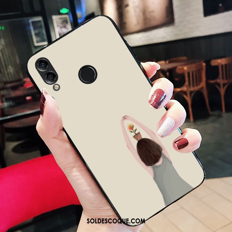 Coque Huawei Nova 3e Fluide Doux Ballon Tendance Délavé En Daim Légère France