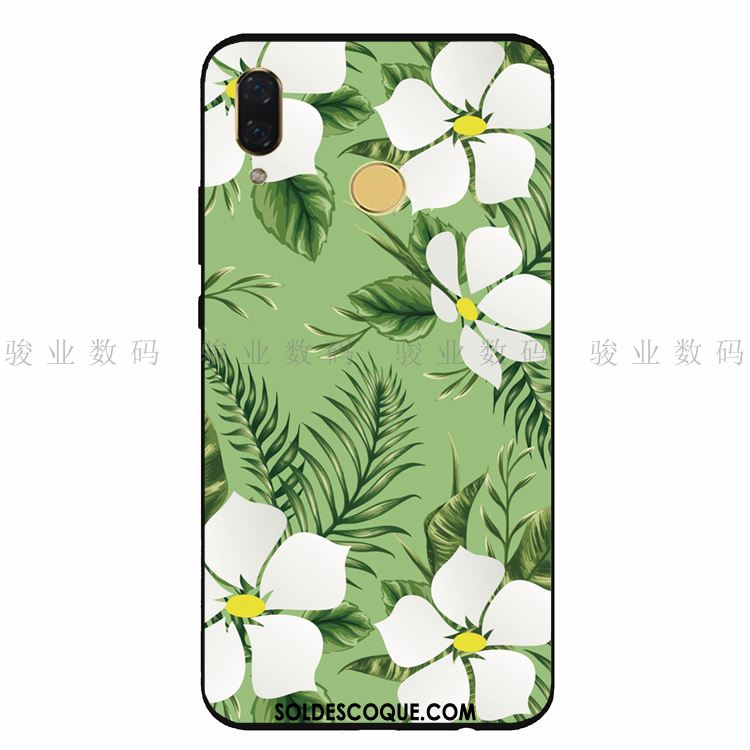 Coque Huawei Nova 3e Fluide Doux Plante Étui Silicone Protection Soldes