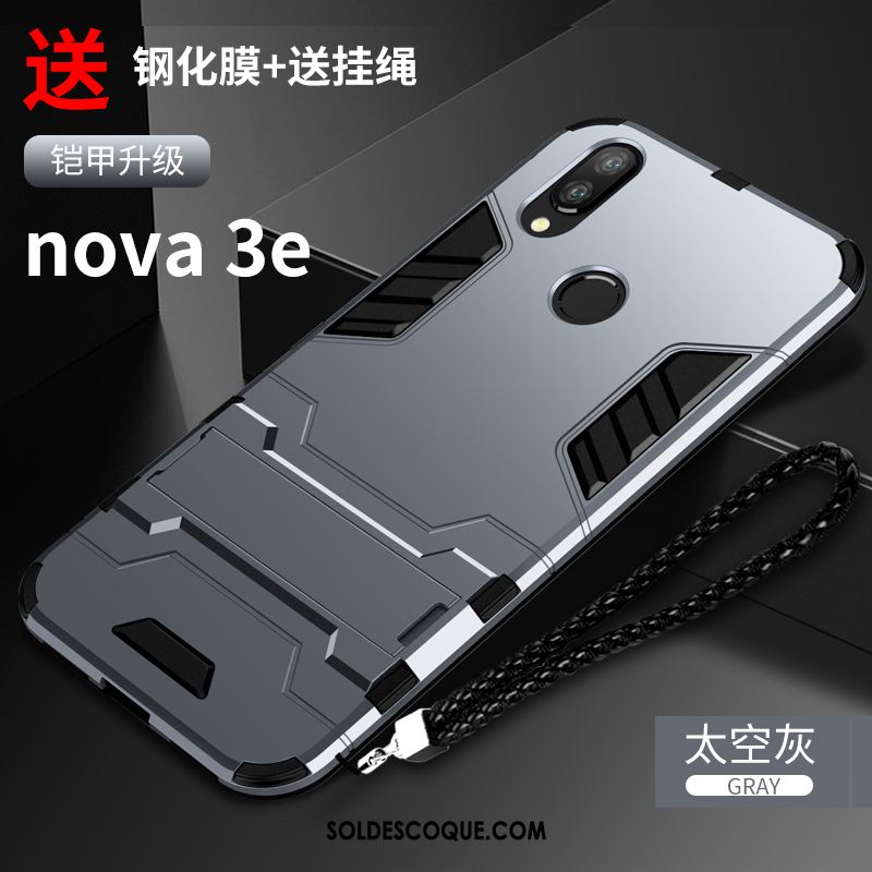 Coque Huawei Nova 3e Incassable Silicone Tout Compris Étui Créatif Housse Soldes