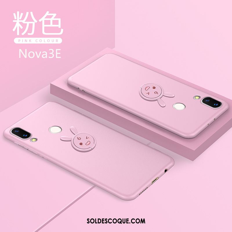 Coque Huawei Nova 3e Nouveau Créatif Tout Compris Noir Étui Soldes