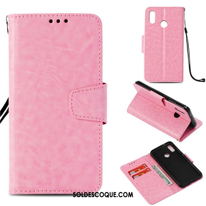 Coque Huawei Nova 3e Protection Clamshell Téléphone Portable Étui En Cuir Incassable France