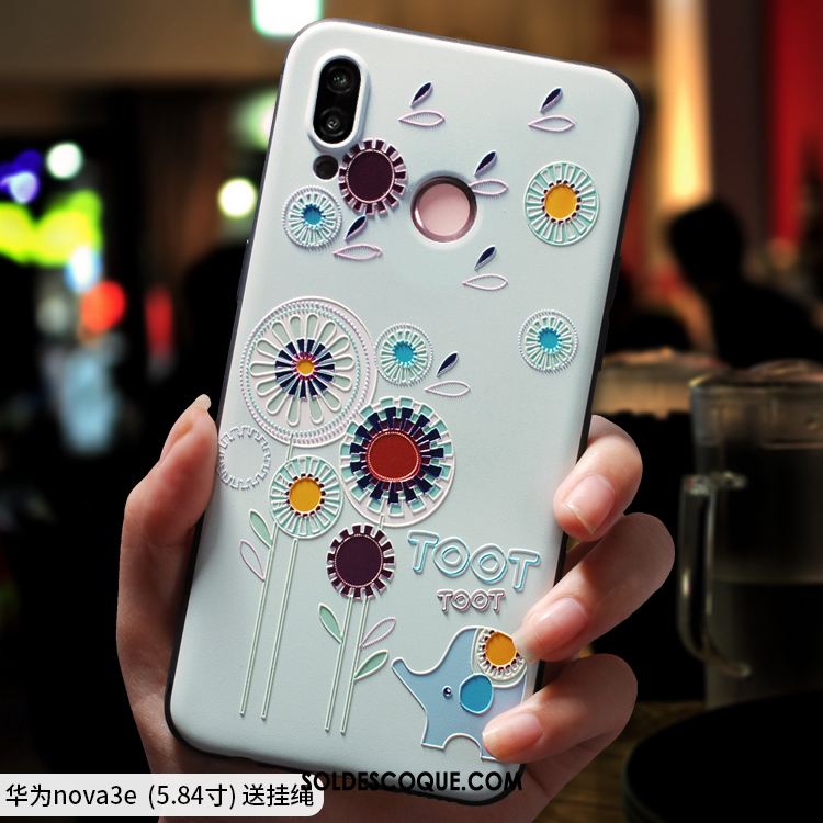 Coque Huawei Nova 3e Protection Dessin Animé Tout Compris Téléphone Portable Nouveau Housse Pas Cher