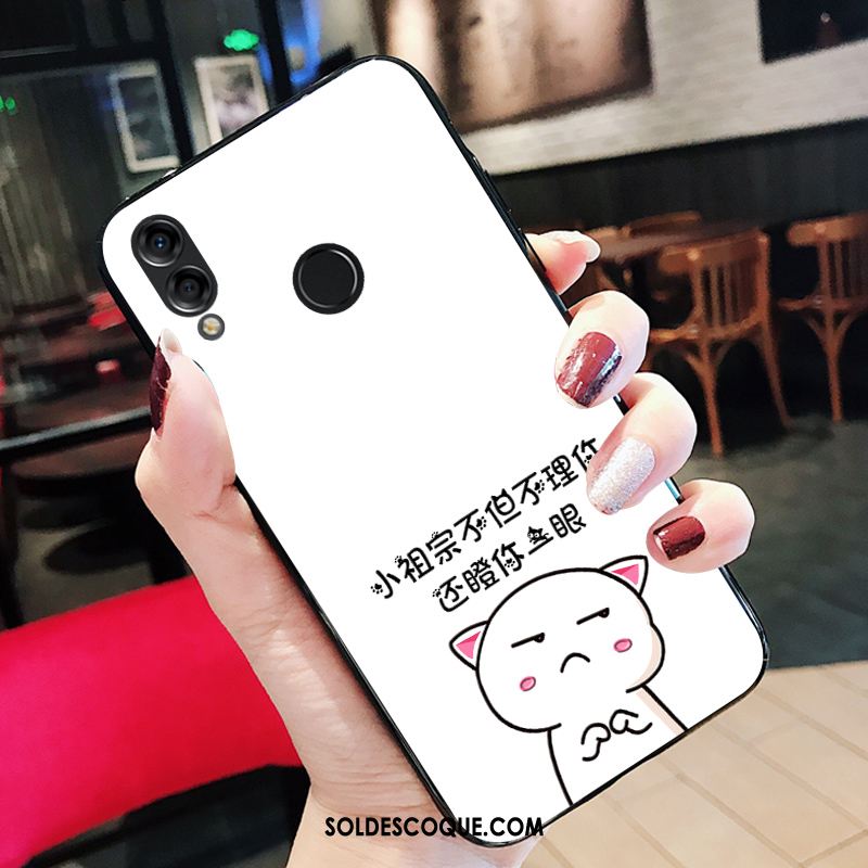 Coque Huawei Nova 3e Silicone Support Amoureux Dessin Animé Incassable Housse Pas Cher