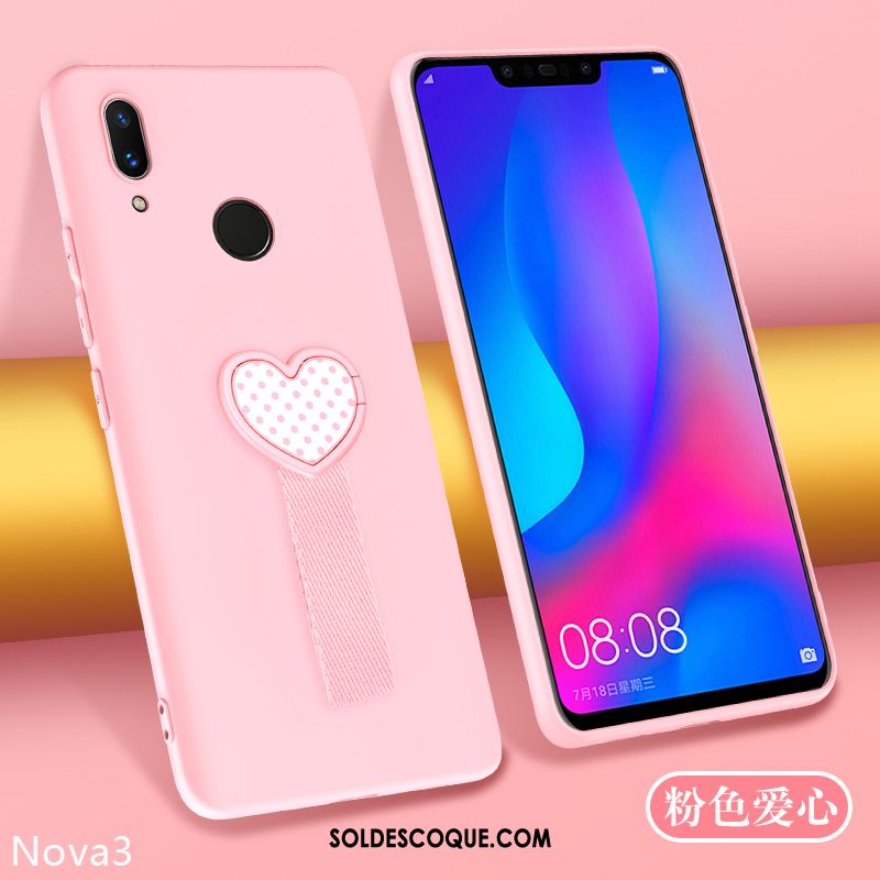 Coque Huawei Nova 3e Silicone Téléphone Portable Marque De Tendance Personnalité Étui Soldes