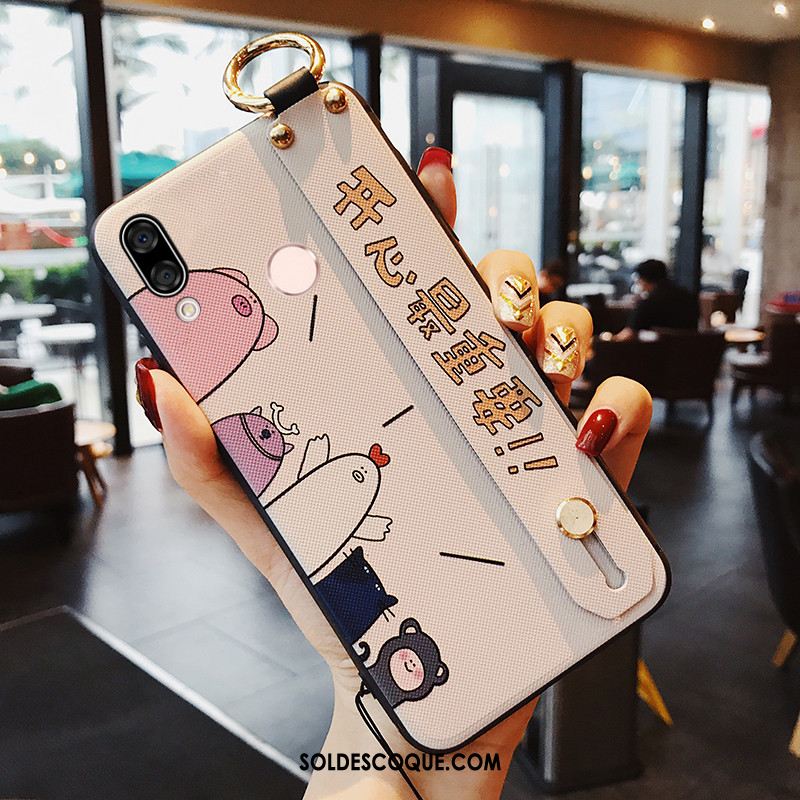 Coque Huawei Nova 3e Silicone Vent Dessin Animé Créatif Personnalité En Ligne