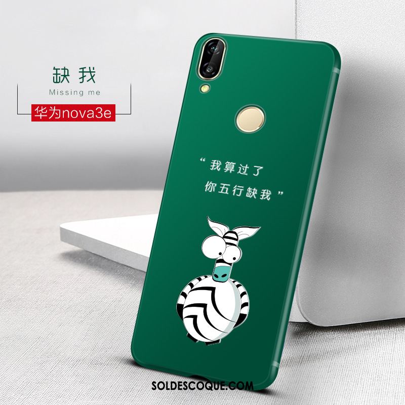 Coque Huawei Nova 3e Tendance Tout Compris Téléphone Portable Net Rouge Charmant Pas Cher