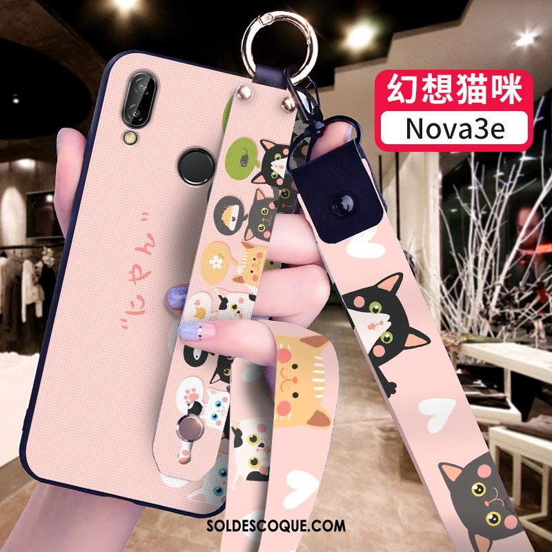 Coque Huawei Nova 3e Tout Compris Luxe Bleu Protection Étui Soldes