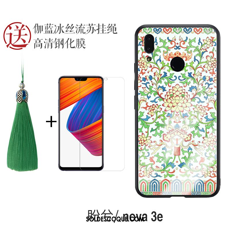 Coque Huawei Nova 3e Tout Compris Protection Fluide Doux Silicone Marque De Tendance Soldes