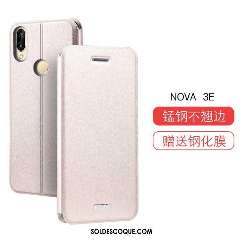 Coque Huawei Nova 3e Tout Compris Protection Étui Étui En Cuir Incassable Soldes