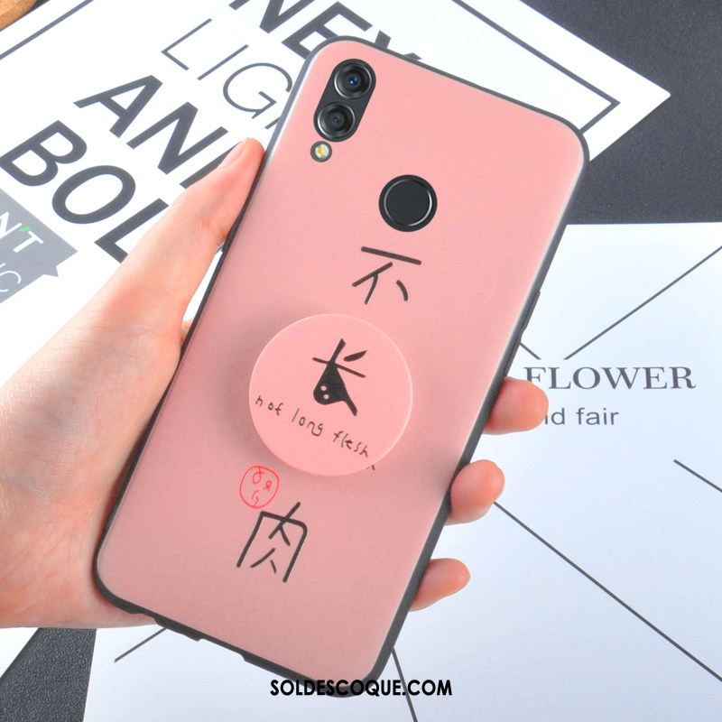 Coque Huawei Nova 3e Téléphone Portable Protection Rose Incassable Support Pas Cher