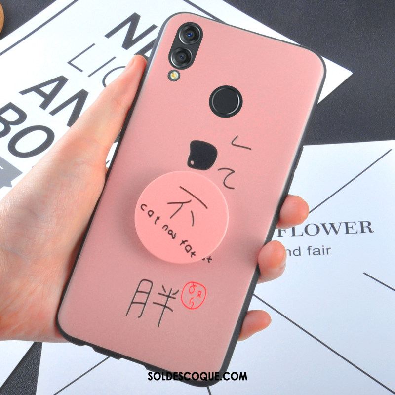 Coque Huawei Nova 3e Téléphone Portable Protection Rose Incassable Support Pas Cher