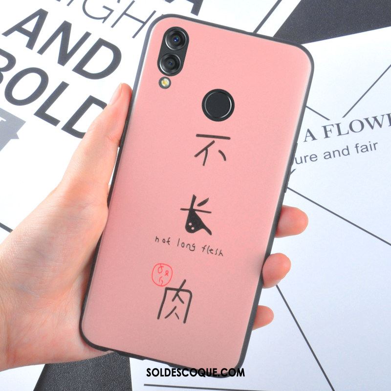 Coque Huawei Nova 3e Téléphone Portable Protection Rose Incassable Support Pas Cher