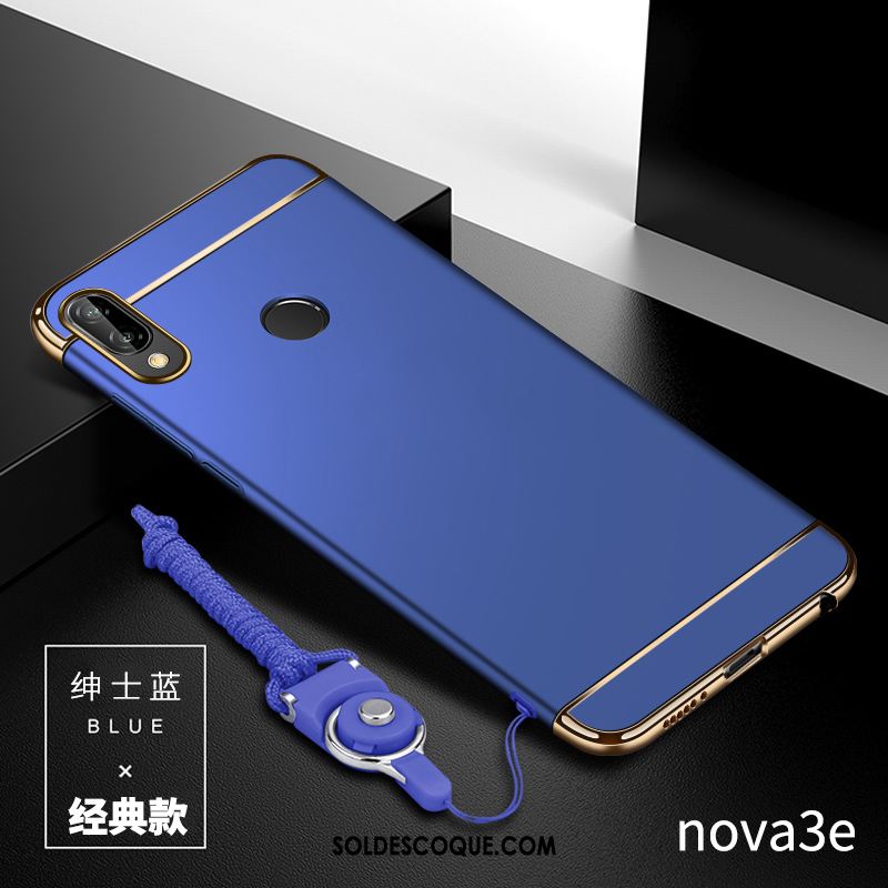 Coque Huawei Nova 3e Téléphone Portable Étui Tendance Incassable Net Rouge Soldes