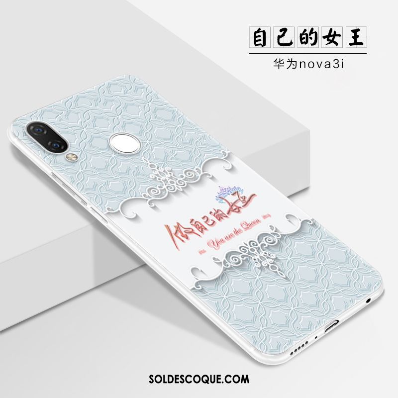 Coque Huawei Nova 3i Charmant Dessin Animé Fluide Doux Tout Compris Personnalité En Ligne