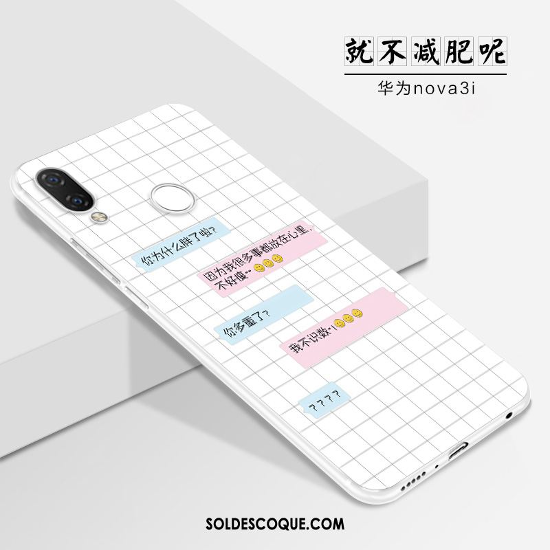 Coque Huawei Nova 3i Charmant Dessin Animé Fluide Doux Tout Compris Personnalité En Ligne