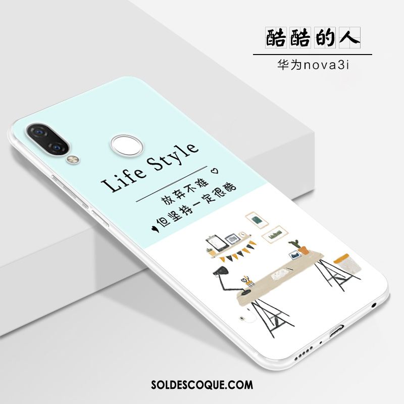 Coque Huawei Nova 3i Charmant Dessin Animé Fluide Doux Tout Compris Personnalité En Ligne