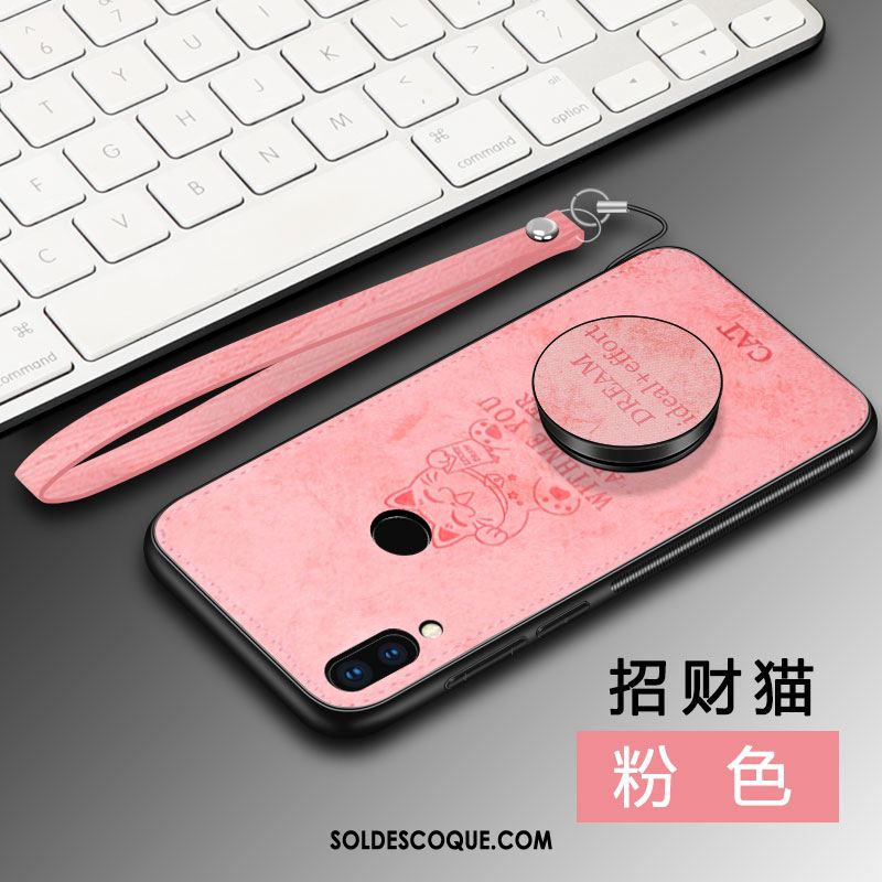 Coque Huawei Nova 3i Chat Modèle Fleurie Protection Richesse À Bord Pas Cher